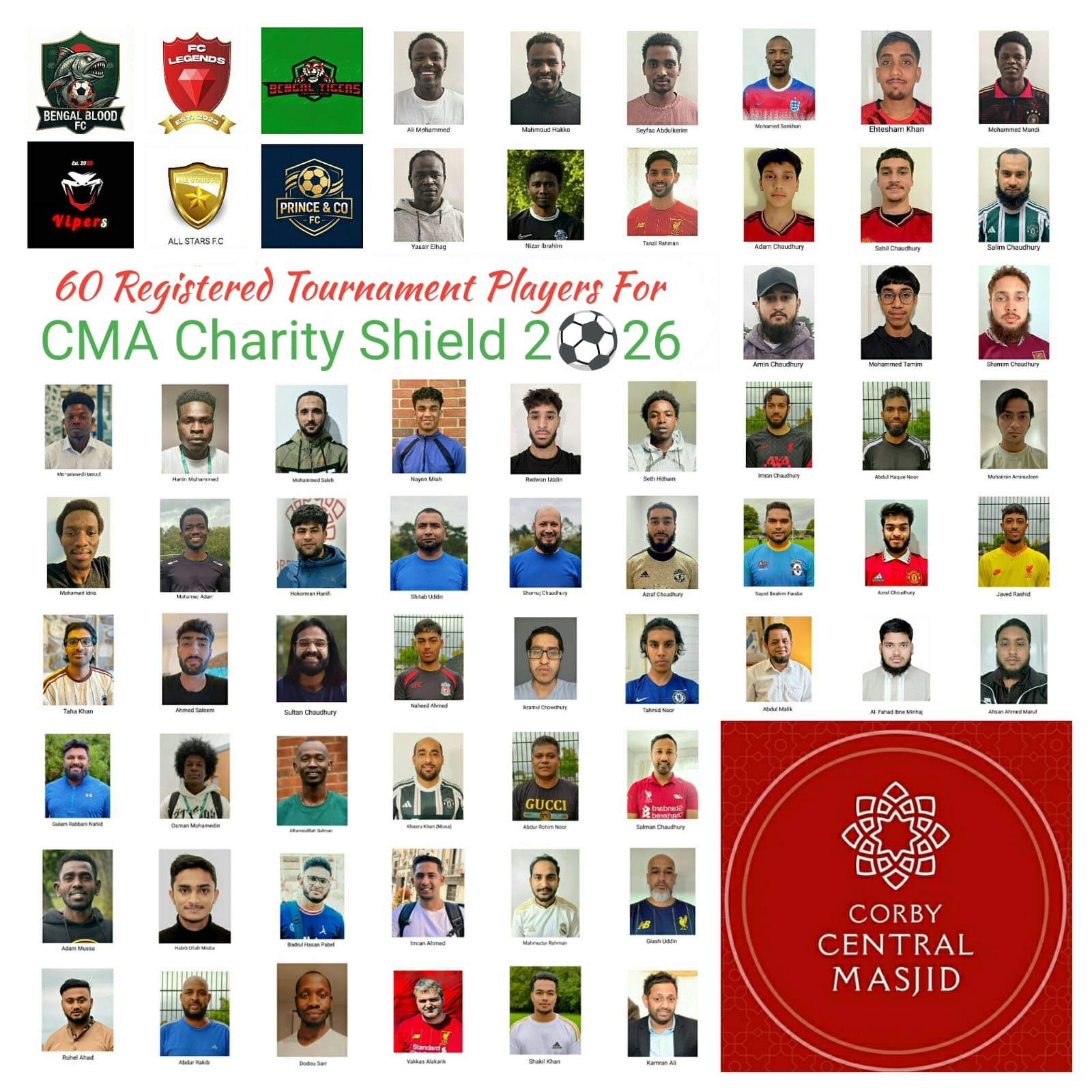 Corby Community Charity Shield 2026